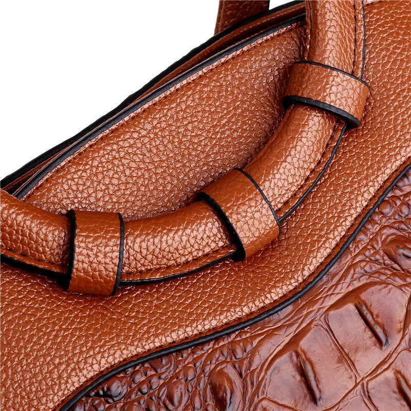 Ladies' handbag European and American style ring single shoulder cross bag