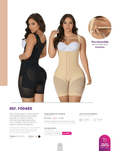 Half Leg Faja with Natural Buttock Enhancement – Premium | REF. F00485