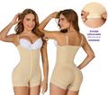 Extra Short Free Breasts Faja with Shoulder Pads (REF. F0048)